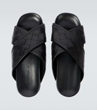 Bottega Veneta Tarik Intrecciato leather sandals