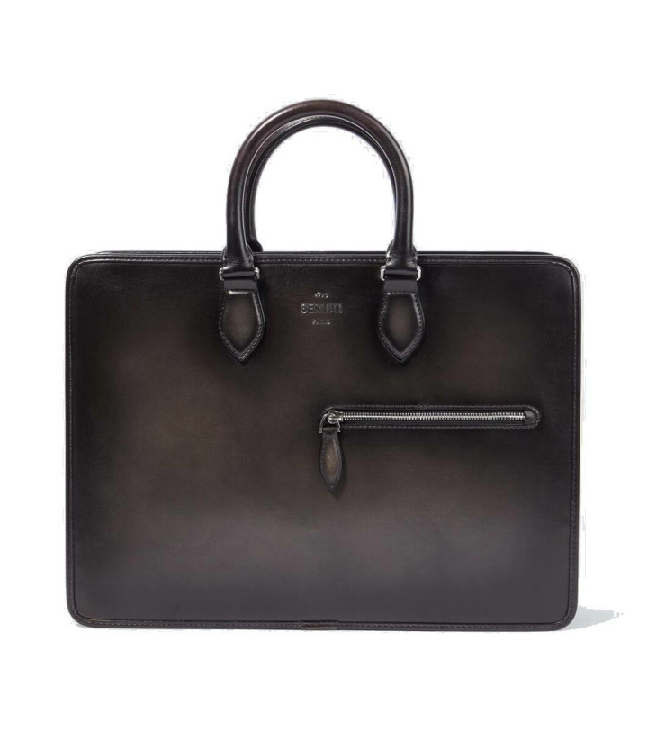 Photo: Berluti 2 Jour leather briefcase