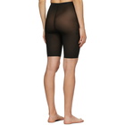 SKIMS Black Sheer Sculpt Shorts