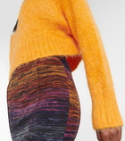 Rotate Birger Christensen Ying Yang mohair-blend sweater