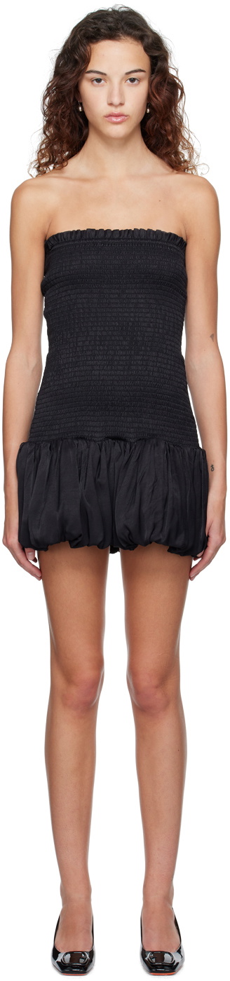 The Garment Black Florence Minidress