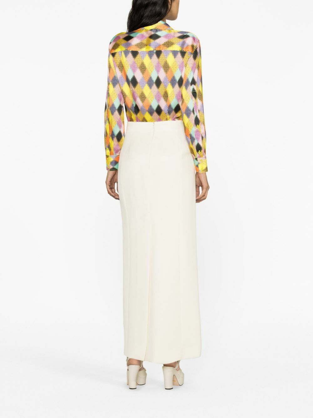 Christopher John Rogers Multicolour Graphic Print Shirt