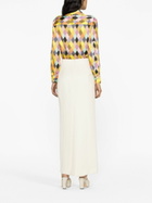 Christopher John Rogers Multicolour Graphic Print Shirt