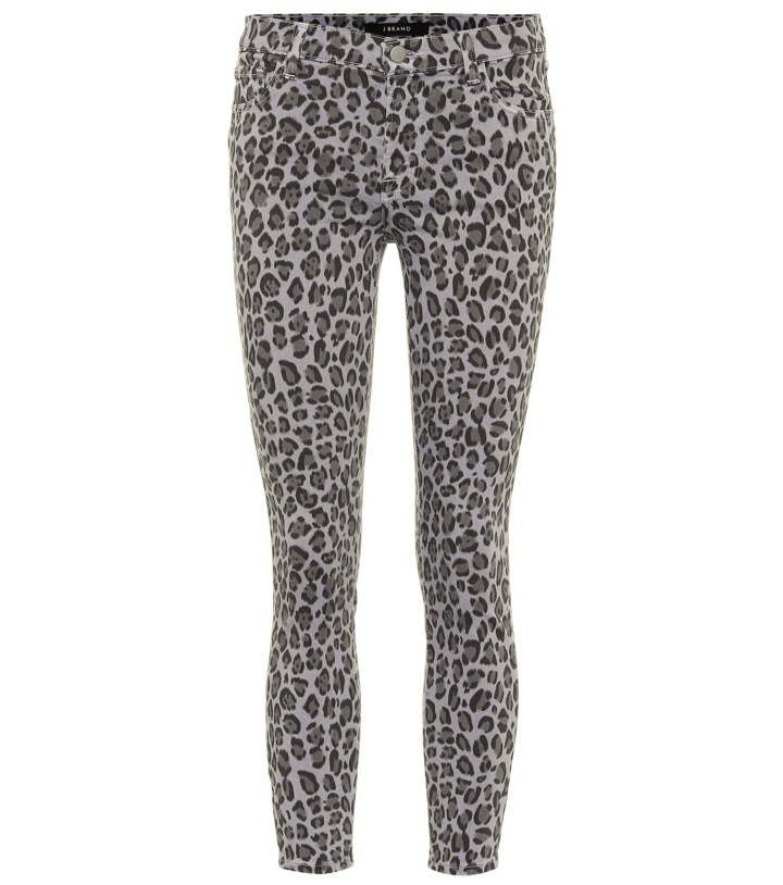Photo: J Brand - 835 cropped mid-rise skinny jeans