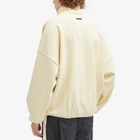 Adidas x FOG Men's Adidas x Fear Of God Athletics Fleece Mock Sweatshirt in Pale Yellow