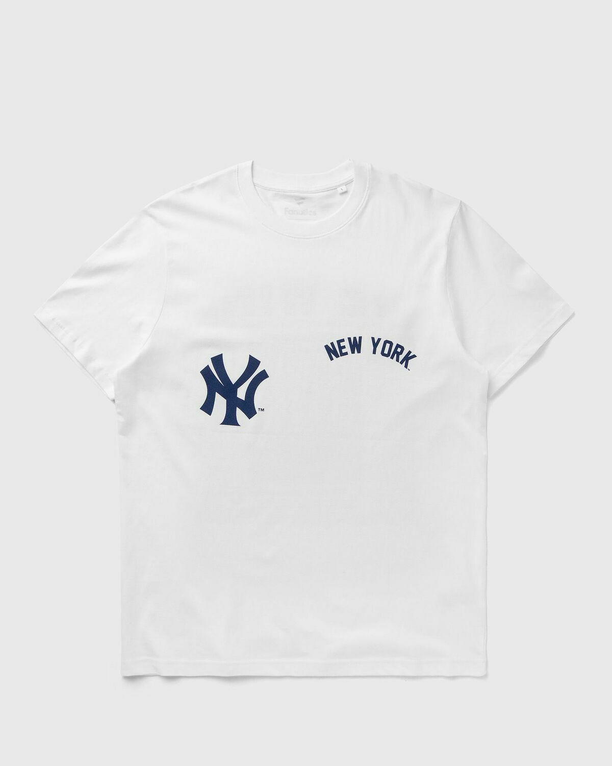 Fanatics Champs Elevated Tee Yankees White Mens Shortsleefe