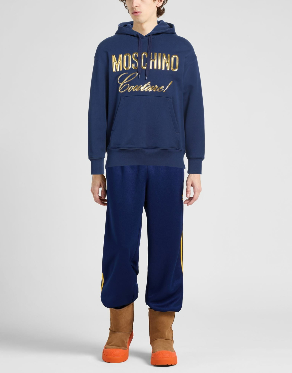 Moschino Couture Mens Sweatshirt in Blue
