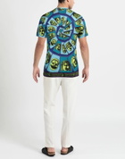 Versace Mens T-shirt in Blue