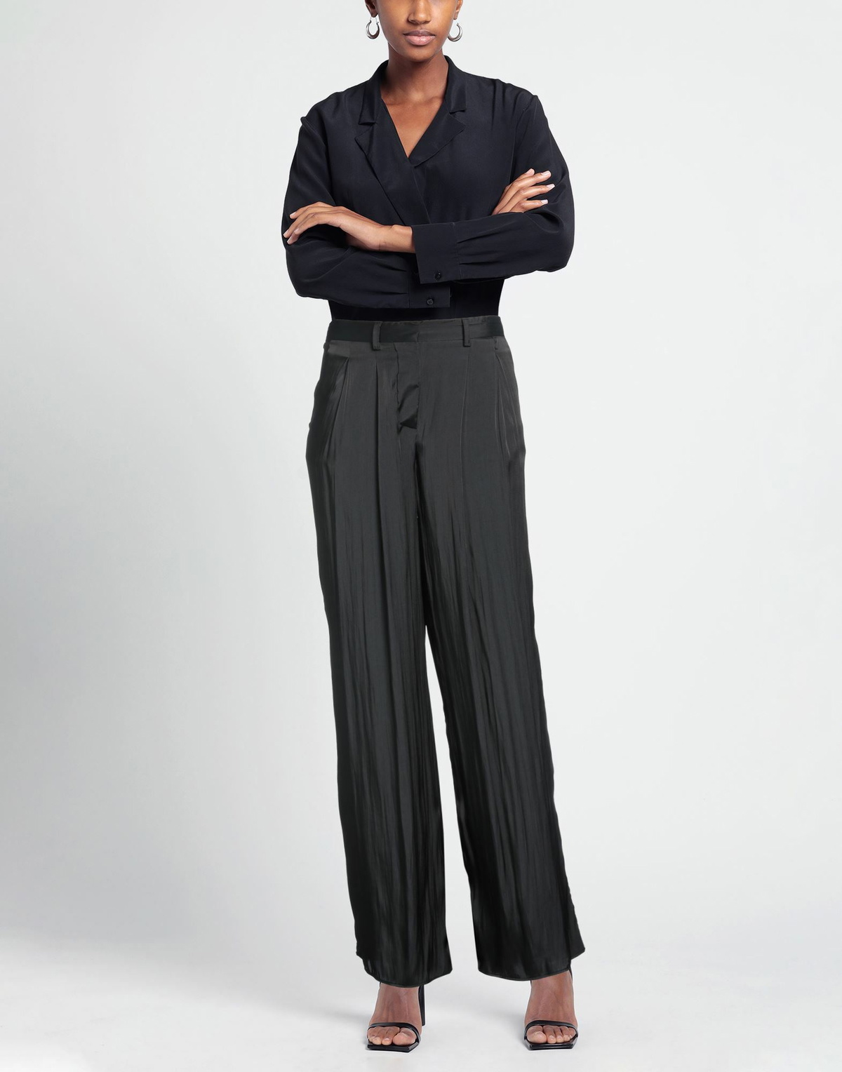 Nude Womens Pants in Black