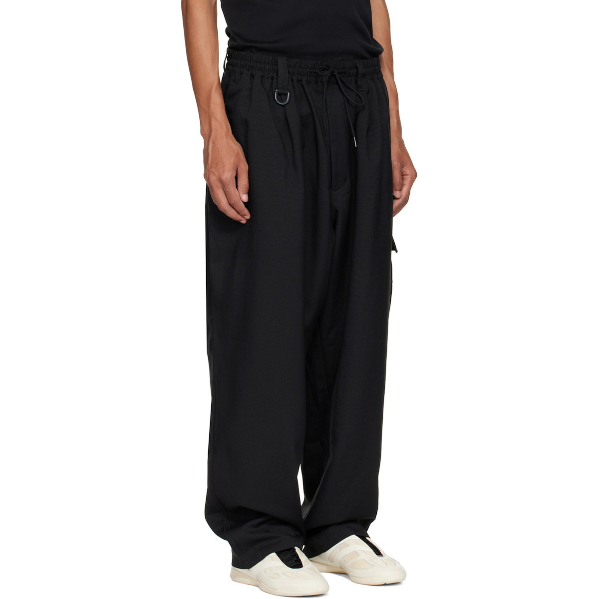Y-3 Black Sport Uniform Cargo Pants