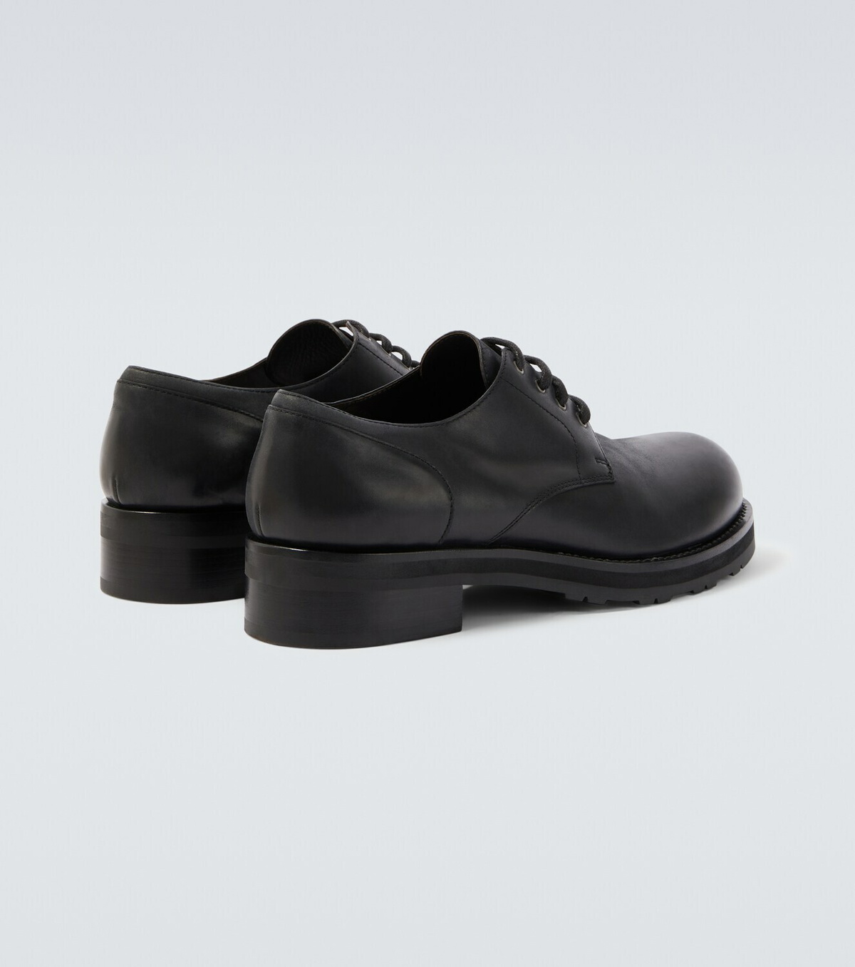 The Row Leather Derby shoes