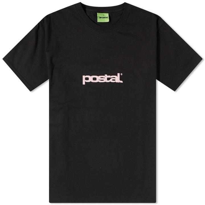 Photo: POSTAL Men's Classic Logo T-Shirt in Black