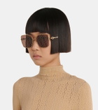 Fendi Baguette square sunglasses