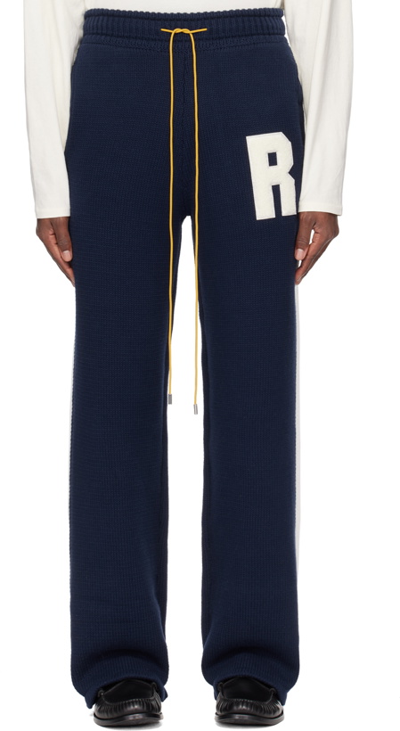 Photo: Rhude Navy Lightning Trousers