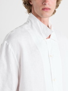 Studio Nicholson - Convertible-Collar Linen Shirt - White