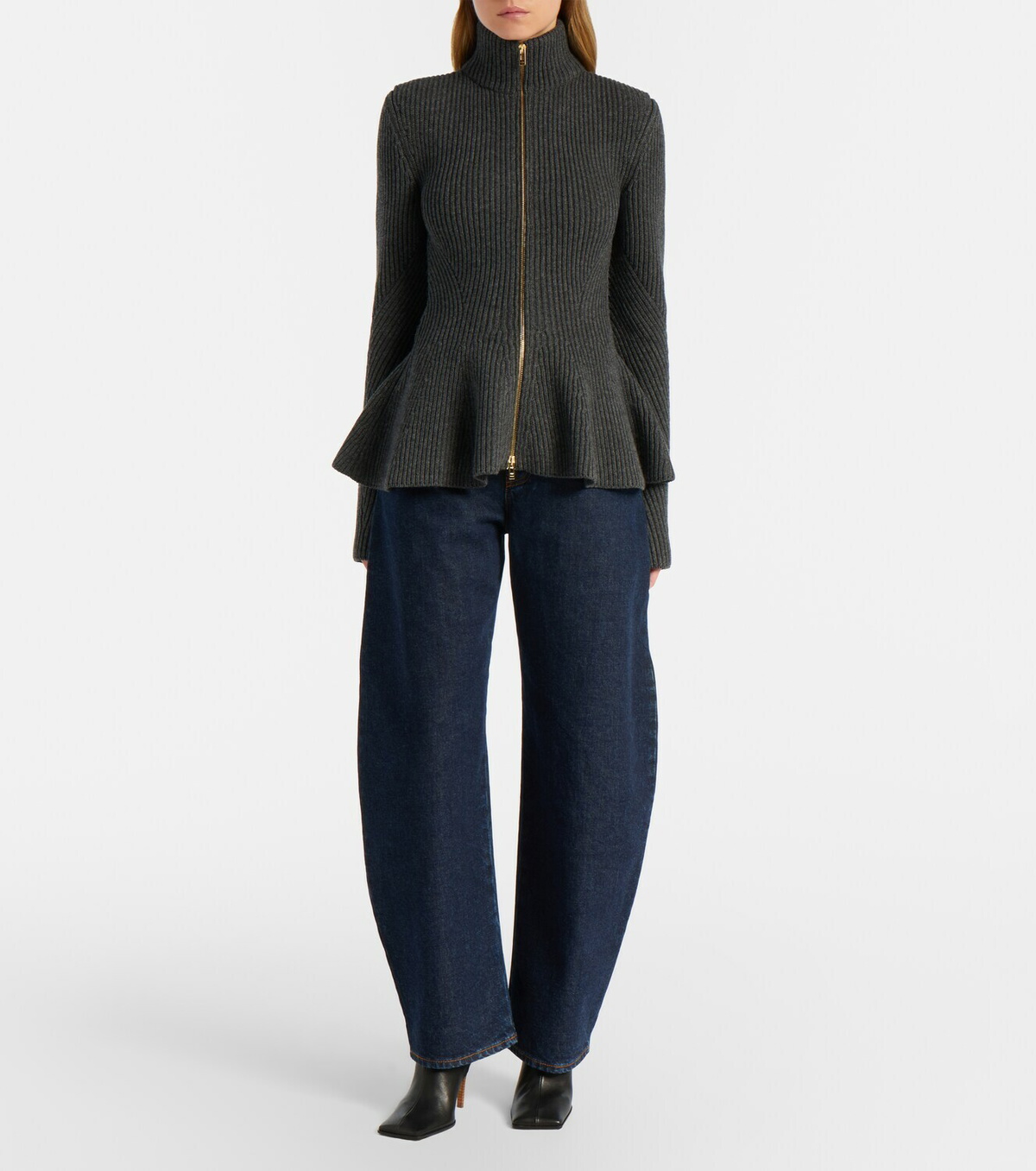 Alaïa Wool and cashmere cardigan