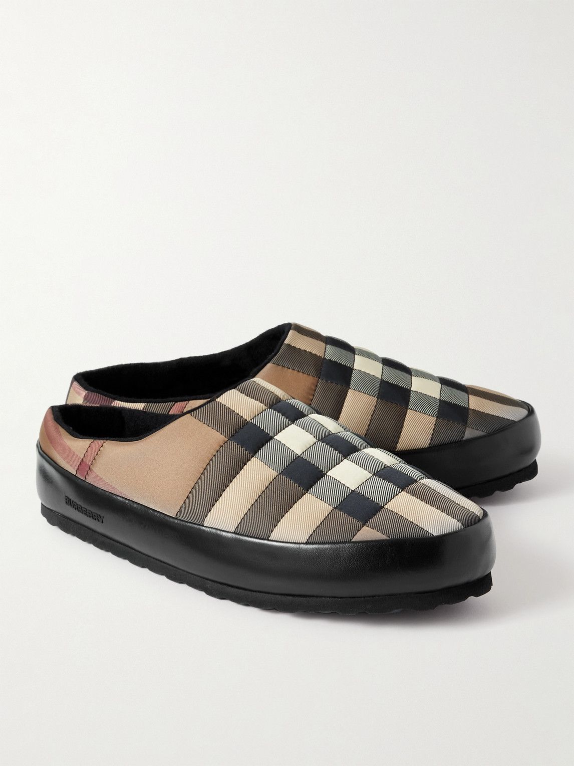 Burberry mens slip ons online