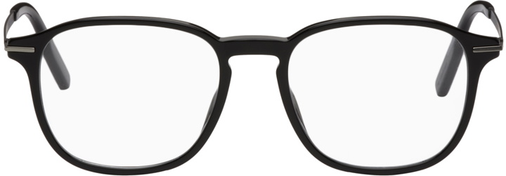 Photo: ZEGNA Black Leggerissimo Glasses