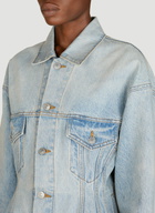 Balenciaga Hourglass Denim Jacket