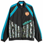 Adidas Men's Manchester United 90' Track Jacket in Black