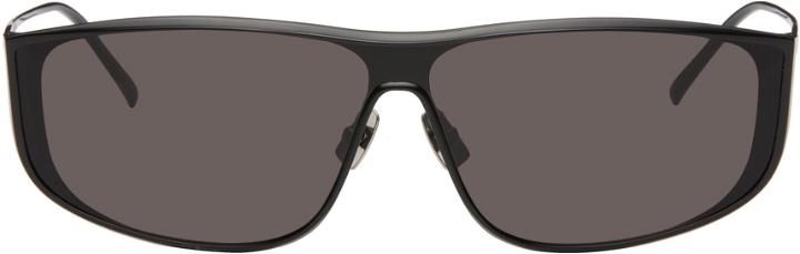 Photo: Saint Laurent Black SL 605 Luna Sunglasses