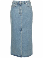 LOULOU STUDIO - Rona Cotton Denim Long Skirt