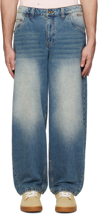 Photo: Dime Blue Classic Baggy Jeans