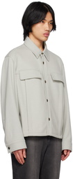 Solid Homme Gray Pocket Jacket