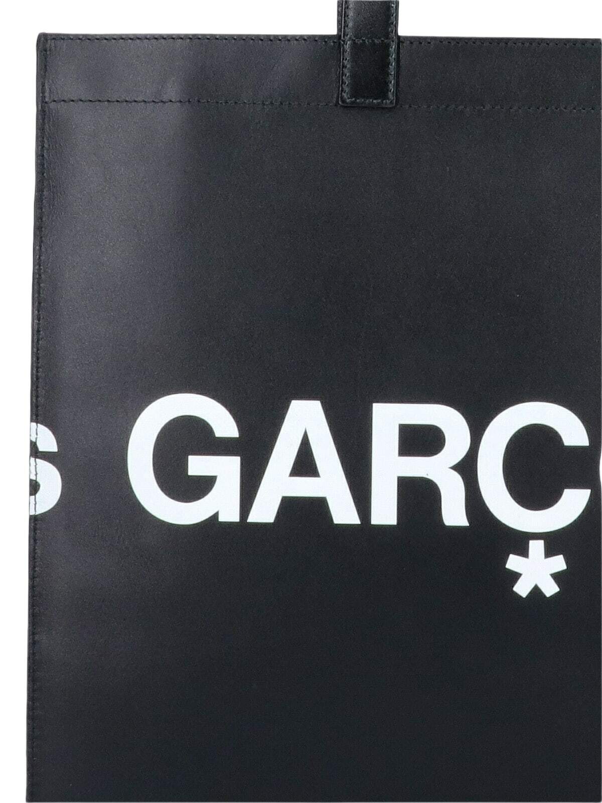 Comme des Garçons Wallet Logo Tote Bag