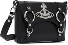 Vivienne Westwood Black Kim Messenger Bag