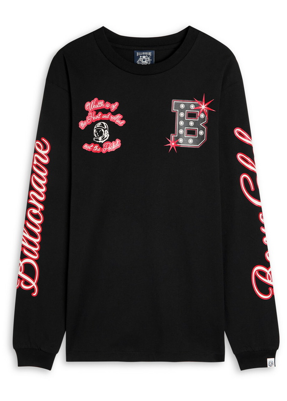 Photo: Billionaire Boys Club Graphic-printed Cotton top Black