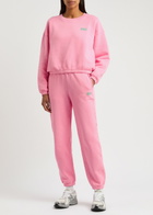 American Vintage Izubird Stretch-cotton Sweatpants Pink