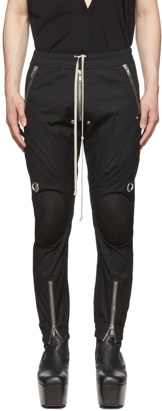 Photo: Rick Owens Black Cotton Trousers