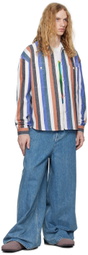 SUNNEI Multicolor Striped Over Shirt