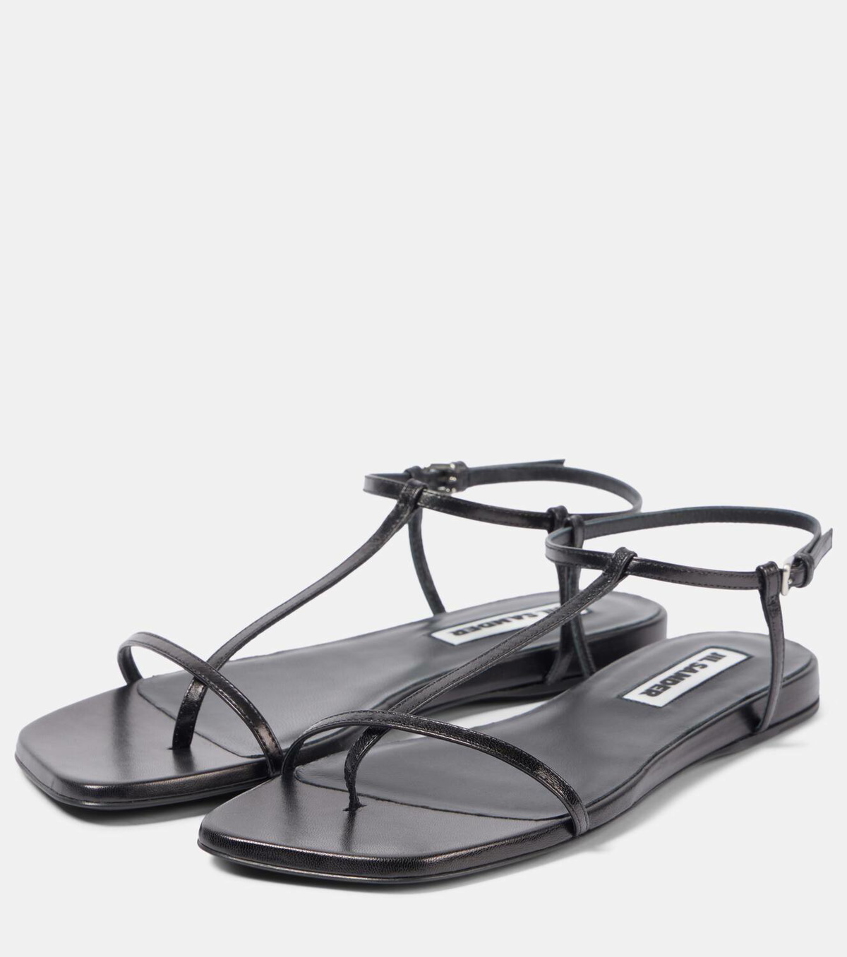 Jil Sander Leather thong sandals