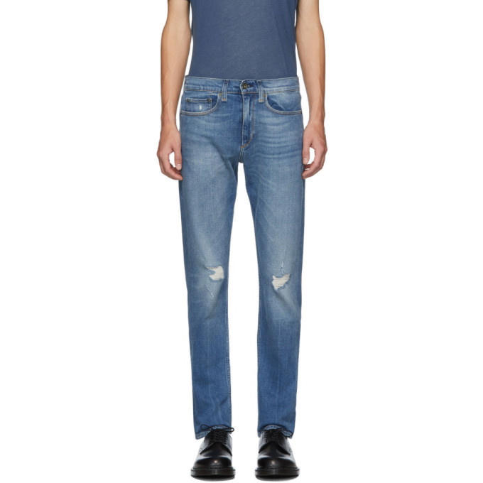 Photo: rag and bone Blue Palisades Fit 2 Jeans