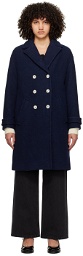 A.P.C. Navy Nola Coat