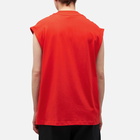 Adidas Men's Basketball Sleeveless T-Shirt in Red