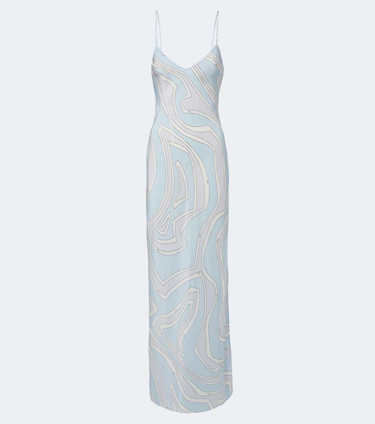Pucci Labirinto silk crêpe de chine gown