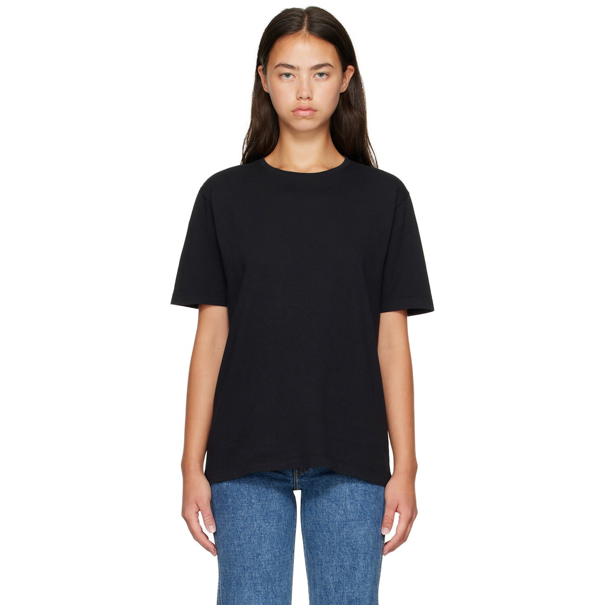 KHAITE Black Mae T-shirt