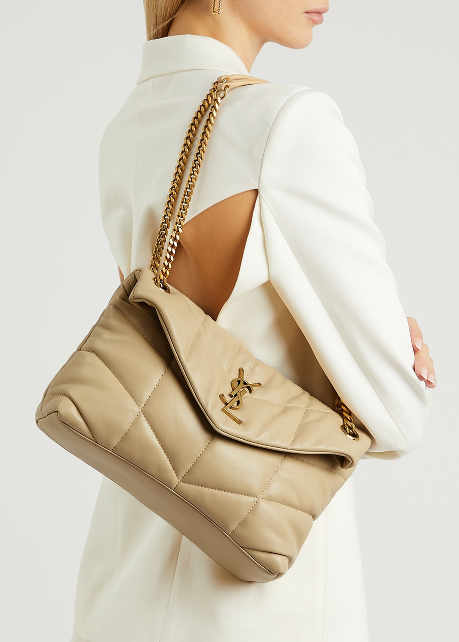 ショルダーバッグ・ポシェット Saint Laurent Crossbody Bags Women Leather Beige/Light Cream Leather crossbody bag Saint Laurent Beige in Leather - 39333057