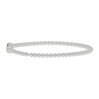 Le Gramme Silver Polished Le 11 Grammes Beads Bracelet