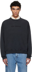Axel Arigato Black Distort Washed Sweatshirt
