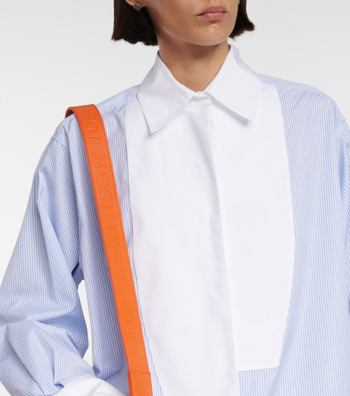 Loewe - Pinstriped cotton poplin shirt Loewe