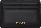 Versace Black 'La Medusa' Card Holder