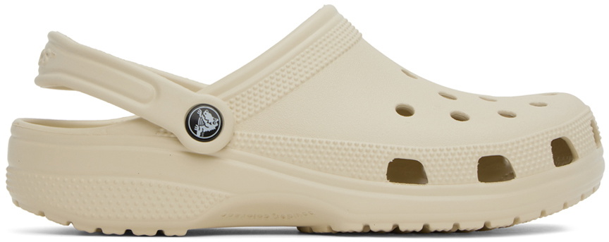 Crocs Beige Classic Clogs Crocs