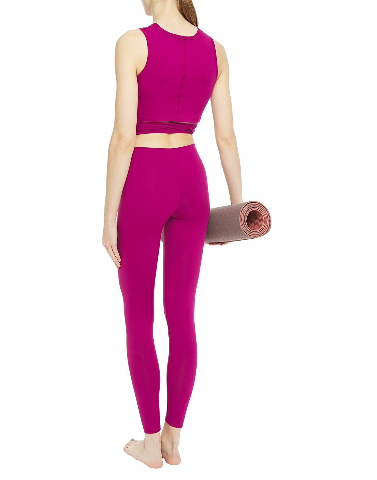 Live The Process Womens Top Fuchsia