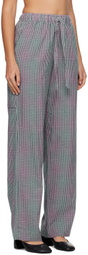 Caro Editions Green & Pink Hannah Trousers