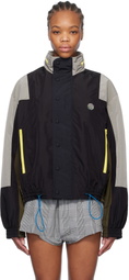 Meryll Rogge Multicolor Textured Nylon Track Jacket