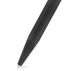 Caran d'Ache - Ecridor Racing Ballpoint Pen and Full-Grain Leather Case Set - Black